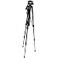 Vivitar 57Inch Tripod Three Way Fluid Pan Head Quick Release Mount Supports up to 5 Pounds of Weight VIVVPT2457 Blackstandard