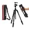 Manfrotto Befree Advanced AS Camera Tripod Twist Lock Compatible with ArcaSwiss Portableand Compact Alumiium Travel Tripod Kit Ball Head for DSLR Mirrorless Camera Accessories