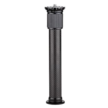 Xikurie Carbon Fiber Tripod Extension TwoSection Rod Central Column Extender Tube for Photo Studio Monopod DSLR Camera Microphone Stand