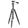 Vanguard VEO3T235CBP Carbon Fiber Travel Tripod with Ball Head Removeable Pan Handle and Quick Shoe with Builtin Smartphone Holder