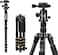 ZOMEi Camera Tripod 62 Light Weight DSLR Tripod with Ball Head Quick Release Plate and Carrying Case Aluminum Tripod