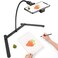 ChromLives Photo Copy Pico Projector StandChromlives Overhead Tripod Video Stand for PhoneAdjustable Tabletop Overhead Phone MountGooseneck Mini Tripod Stand for Teaching Streaming Baking Crafting