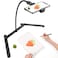 ChromLives Photo Copy Pico Projector StandChromlives Overhead Tripod Video Stand for PhoneAdjustable Tabletop Overhead Phone MountGooseneck Mini Tripod Stand for Teaching Streaming Baking Crafting