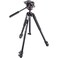 Manfrotto 190X Aluminum 3Section Tripod Kit with XPRO Fluid Head MK190X32W Black