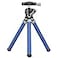 Leofoto MT02CLH22 Carbon Fiber Mini Travel Tabletop Tripod with Ball Head Kit Blue