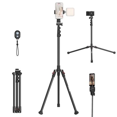 SmallRig Phone Tripod with Remote 67 Tripod for Camera ReverseFolding Universal Tripod Stand for Pivo Auto Tracking Holder and Light for Video Vlog Selfie and Live Stream Encore PT30 4363