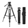 SmallRig AD80 FreeBlazer HeavyDuty Video Tripod System 75 Tall Fluid Head OneStep Height Adjust DualMode QR Plate Load up to 17lbs Professional Tripod for Camera