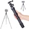 AOKA 28inch11 lb Mini Portable Carbon Fiber Tripod Lightweight and Compact Travel Desktop Tripod for Mobile Phones Mirrorless Cameras Camcorders Projectors Webcams