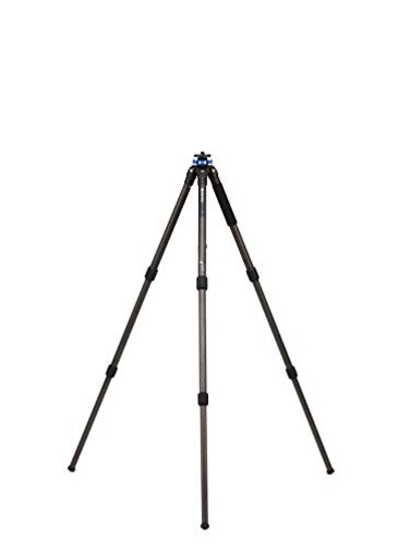 Benro Mach3 Carbon Fiber Tripod Professional 3Section Carbon Fiber Tripod with Twist Locks Magnesium Castings Interchangeable Feet Carry Case for DSLR Mirrorless Video Cameras TMA37C
