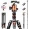 JOILCAN Tripod for Camera 81 Aluminum Camera Tripod Stand 83 DSLR Tripods Monopods Heavy Duty Travel Tripod for Binoculars Spotting Scope Telescope Max Load 35lb