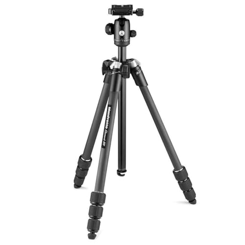 مانفروتو Manfrotto Element Mii Mobile Bluetooth 4-section Carbon Fiber Traveler Tripod