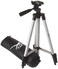 eCostConnection 50 Inch Aluminum Camera Tripod with 3Way Pan Head QuickRelease Plate Lightweight DSLR Mirrorless Tripod with Bubble Level for Photography Video