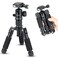 Koolehaoda Compact Mini Tripod 20 Desktop Tripod with 360 Ball Head Aluminum Portable Small Tabletop Tripod Stand for DSLR Camera Video Camcorder Phone Load up to 11lb Black