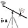 Koolehaoda 33 Tripod Extension Arm Aluminum Horizontal Center Column Arm 2 Sections with 360 Rotatable for Overhead MultiAngle Photography Load up to 22lbs Tripod Not Included