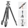 NEEWER LITETRIP LT38 61 Travel Tripod Carbon Fiber for Camera 360 Pan Tilt Low Profile Ball Head Flexible Center Axis Arca QR Plate Compatible with PD Max Load 22lb