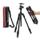 Manfrotto Befree Advanced AS Camera Tripod Lever LockCompatible with ArcaSwiss Portable and Compact Aluminum Travel Tripod Kit Ball Head for DSLR Mirrorless Camera Accessories