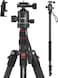 SmallRig CT20 Camera Tripod 787 Foldable Aluminum Tripod Monopod 360Ball Head Detachable Payload 33lb 200cm787