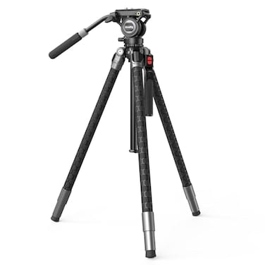 SMALLRIG x Potato Jet TRIBEX SE Hydraulic Aluminum Camera Tripod with Video Fluid Head 6kg132lb Load Max Height 166cm Professional Video Tripod for InterviewsWeddingLandscape 5305