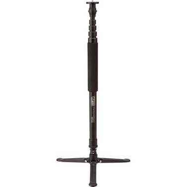 Vidpro MP66 VentureMaxx Series Professional 70Inch Monopod with Air Lock Lightweight Anodized Aluminum Camera Camcorder Support Stand Adjustable 5Section with 3 Feet Base Includes Carrying Case
