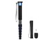 Koolehaoda 6Section Monopod Compact Portable Photography Aluminum Alloy Unipod Stick Max Load 10kg 22lbs Folding Size is only 15inch K266 Blue