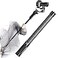 SHINEWEE Carbon Fiber Extension Pole 4Section Fast Twisting Lock Design 14 Screw Mount for Camera Phone Gimbal Stabilizer Lightweight Professional Photography Videography Pole