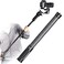 SHINEWEE Carbon Fiber Extension Pole 4Section Fast Twisting Lock Design 14 Screw Mount for Camera Phone Gimbal Stabilizer Lightweight Professional Photography Videography Pole