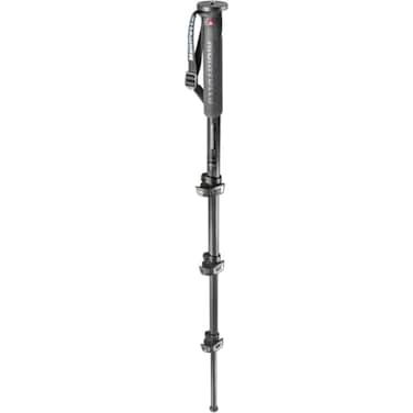Manfrotto XPRO Carbon Fiber 4Section Monopod MPMXPROC4US Black