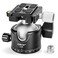 CAVIX Tripod Ball Head with 14 Arca Swiss Quick Release Plate Aluminium Tripod Ball Head Mount Large Ball