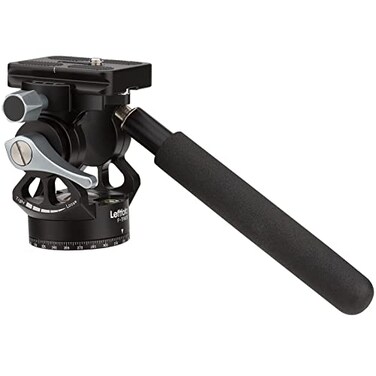 LEFTFOTO Video Tripod Fluid Head with Arca PlateLightweight Panorama Base Head for DJI RS23 Gimbals Compact Video Cameras and DSLR