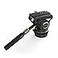 SmallRig DH10 Heavy Duty Tripod Fluid Video Head with Flat Base and Adjustable Handle Quick Release Plate for Manfrotto Video Head Mount Plate Load up to 22Ibs for Video Cameras DSLR Cameras 4165