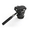 SmallRig DH10 Heavy Duty Tripod Fluid Video Head with Flat Base and Adjustable Handle Quick Release Plate for Manfrotto Video Head Mount Plate Load up to 22Ibs for Video Cameras DSLR Cameras 4165