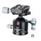 Koolehaoda Tripod Head Low Profile Ball Head 36mm Metal Panorama Ball Head with 14 Screw Arca Swiss Quick Release Plate for DSLR Camera Tripod Monopod Max Load 33lbs 15KG E2
