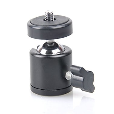 RetiCAM Mini Ball Head BHA20 Metal Ballhead 360 Pan 90 Tilt Tripod Mount BHA20 Aluminum