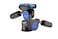 Benro 3Way Arca Tripod Head Independent Movement in 3 Ways Allows Precise Positioning ArcaSwiss Compatible QR Plate 2646 lb Capacity Black HD3A