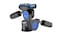 Benro 3Way Arca Tripod Head Independent Movement in 3 Ways Allows Precise Positioning ArcaSwiss Compatible QR Plate 2646 lb Capacity Black HD3A