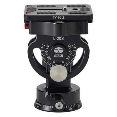 SIRUI LSeries Aluminium Tilt Head for Monopods Including TYSeries Quick Release Plate L20S