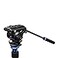 Benro S4 PRO Flat Base Fluid Video Head 88 lb Max 2 Step Counterbalance 12 1420 Accessory Mounts 3816 Head Mount wPan Arm Black S4PRO