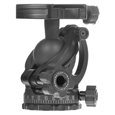 Acratech Ultimate Ballhead with Quick Release Detent Pin with Left Sided Rubber Main and Pan Knobs Supports 25 lbs