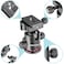 Neewer Professional Metal 360 Degree Rotating Panoramic Ball Head with 14 inch Quick Release Plate and Bubble Levelup to 176pounds8kilogramsfor TripodMonopodSliderDSLR CameraCamcorder