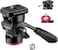 NEEWER Tripod Fluid Head Pan Tilt Head with Quick Release Plate and Handle Metal Camera Tripod Head Compatible with Arca Swiss for Compact Video Cameras DSLR Cameras Load up to 66lb3kg GM24