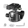 NEEWER Low Profile Camera Tripod Ball Head 36mm Metal Panorama Ball Head Compatible with Arca 14 Quick Release Plate for Tripod Monopod Slider DSLR Camera Camcorder Load Capacity 33lb15kg GM36