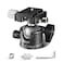NEEWER Low Profile Camera Tripod Ball Head 36mm Metal Panorama Ball Head Compatible with Arca 14 Quick Release Plate for Tripod Monopod Slider DSLR Camera Camcorder Load Capacity 33lb15kg GM36