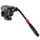 NEEWER Video Tripod Fluid Head with Quick Release Plate Telescopic Handle Panorama Scaled Base 55mm Max Load 132lb6kg Heavy Duty for DSLR Video Cameras GM001