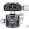 INNOREL D28 28mm Low Profile Tripod Ball Head Professional All Metal CNC 360 Panoramic Camera Tripod Head for MonopodDSLR CamerasCamcorderDV with 14 Arca Swiss Quick Release Plate Load 22lb10kg