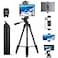 MACTREM iPhone iPad Tripod Stand 67 Phone Tripod for iPad Tablet Camera with 2 in1 Holder Remote Carry Bag Aluminum Extendable iPhone Stand for Video RecordingSelfiesLive StreamVlogging