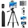 MACTREM iPhone iPad Tripod Stand 67 Phone Tripod for iPad Tablet Camera with 2 in1 Holder Remote Carry Bag Aluminum Extendable iPhone Stand for Video RecordingSelfiesLive StreamVlogging