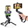 Zeadio Mini Smartphone Tripod Grip Stabilizer Desktop Tabletop Stand Tripod with Phone HolderFits for All iPhone and Android Smartphones