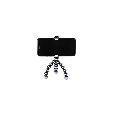 Joby GorillaPod Mobile Mini Flexible Mini Tripod for Smartphones Compatible with iPhones Android and Windows Smartphones for Content Creation Vlogging Live Streaming TIK Tok Black and Blue
