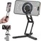 CAMOLO GEEK Magnetic Pocket Phone Tripod Foldable Compatible with Magsafe for iPhone 1615141312 Plus Pro Max Series MG03 Mini Cell Phone Tripod Mount Handle Smartphone Desk Stand Travel All in One