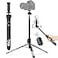 KraftGeek Vlogging Tripod for Phone and Camera 60 Tripod Stand for iPhone and Android with 3 Cold Shoes for Light and Microphone Both are not Included Selfie Stick with Remote for Video Recording